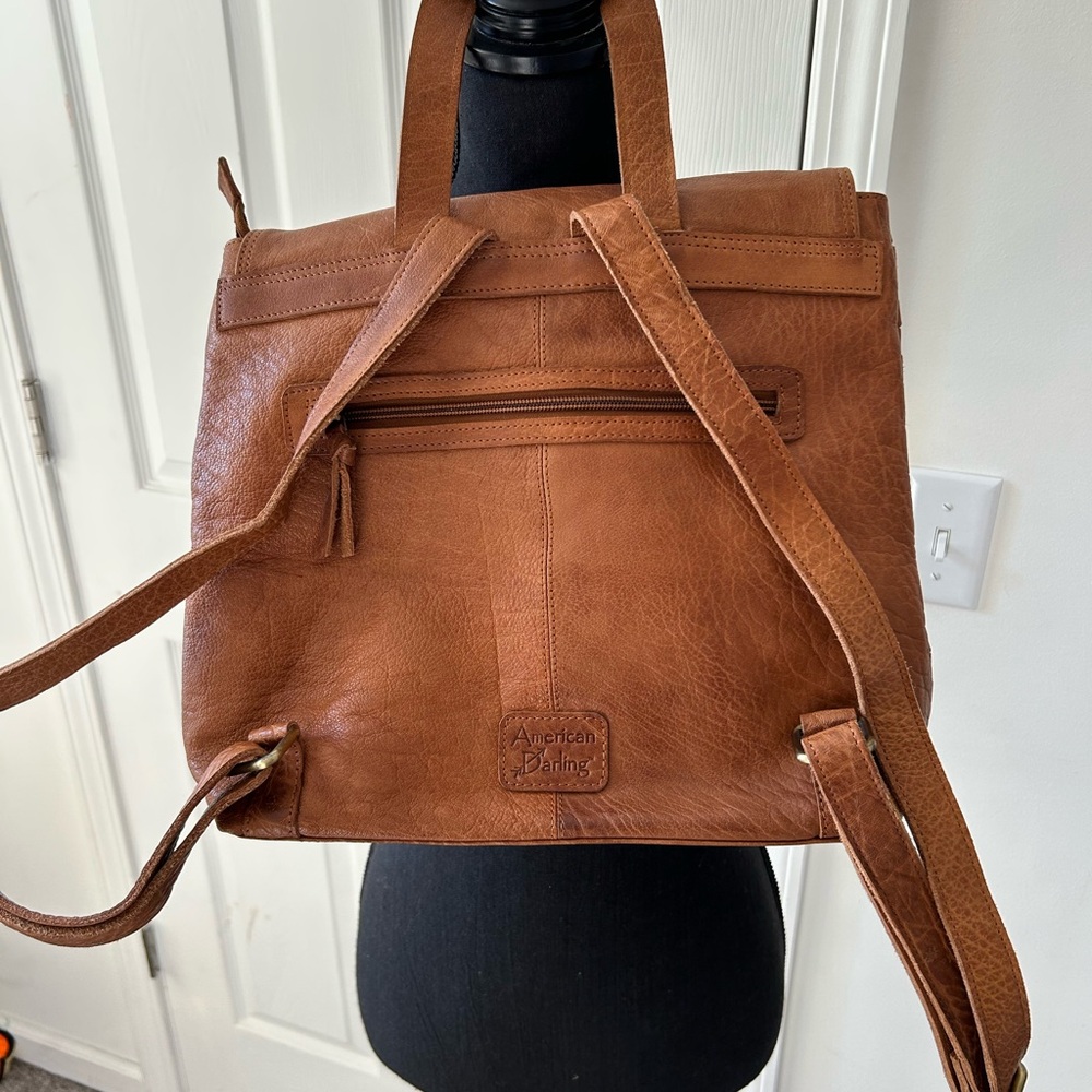 American Darling Backpack with upcycled patch EUC - Picture 5 of 10